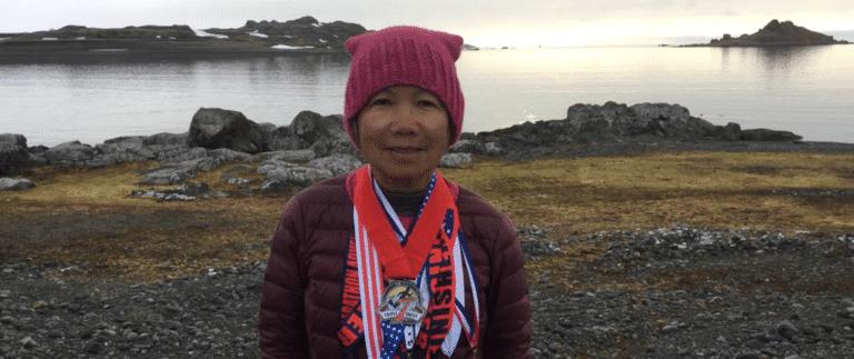 70-Year-Old Woman Runs 7 Marathons On 7 Continents In 7 Days