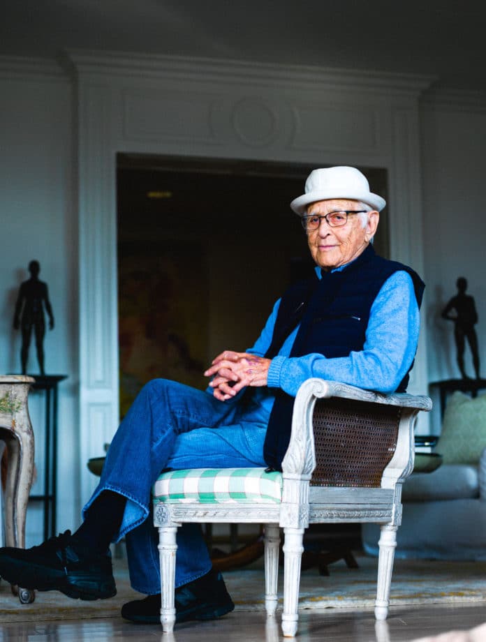 Norman Lear for AGEIST, color photo