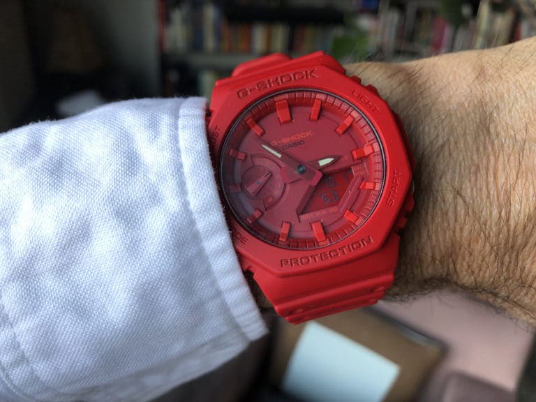 Objects of Desire: The Triple Red Japan Issue G-Shock GA-2100 Watch
