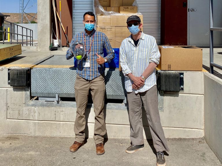 The Navajo Nation Gets a Delivery of Critical Equipment via an AGEIST Reader