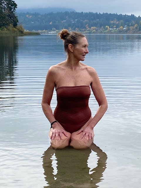 Carina Roter, 64: Open Water Swimmer and Yogi