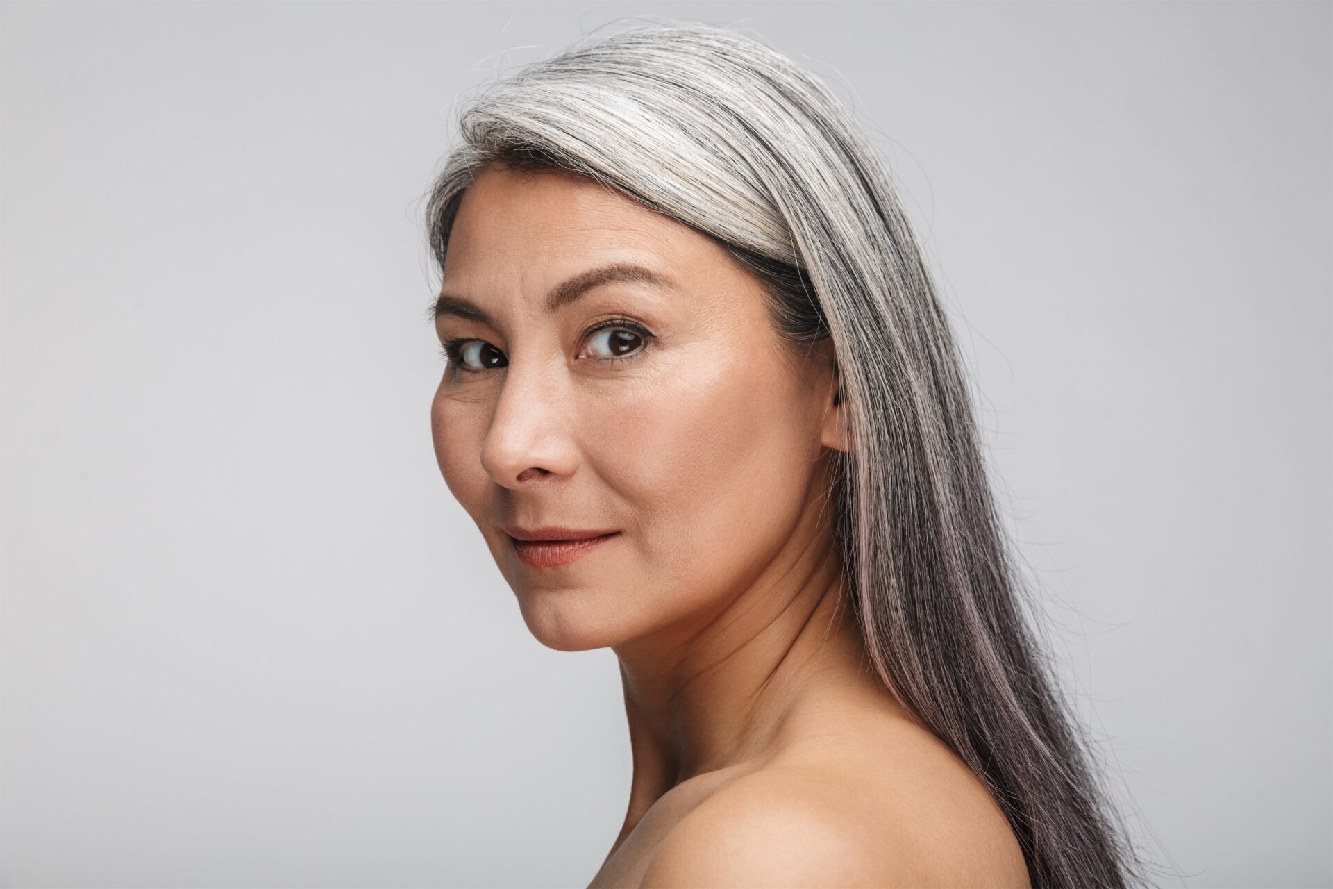 healthy healthy silver hair
