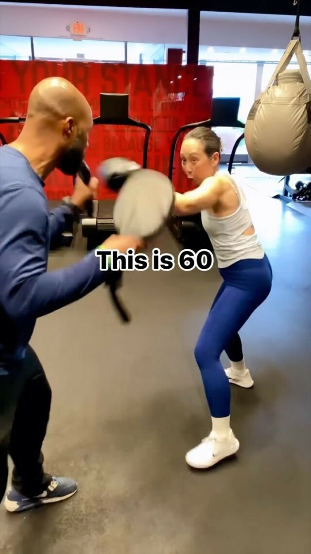 Our Monday motivation is @heymiddleage showing how strong you can be at 60 years old! 🥊 Will you exercise today? What’s your go-to workout? 

#heymiddleage #boxing #strength #strengthover50 #workoutroutine #workoutover50 #over50 #over60 #over70 #weareageist