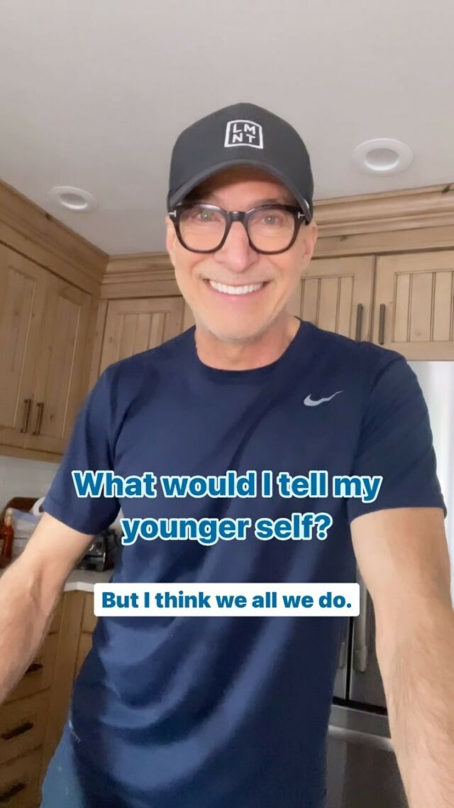 What would I tell my younger self? I would celebrate my younger self. Did I make mistakes? Yeah! Did I figure it out and grow from those mistakes to become who I am today? Absolutely. 

What do you think about this? Should we be celebrating our younger selves for all of the mistakes, learnings, failures, and triumphs? 

#youngerself #advice #inspiring #inspiration #over50 #over60 #weareageist